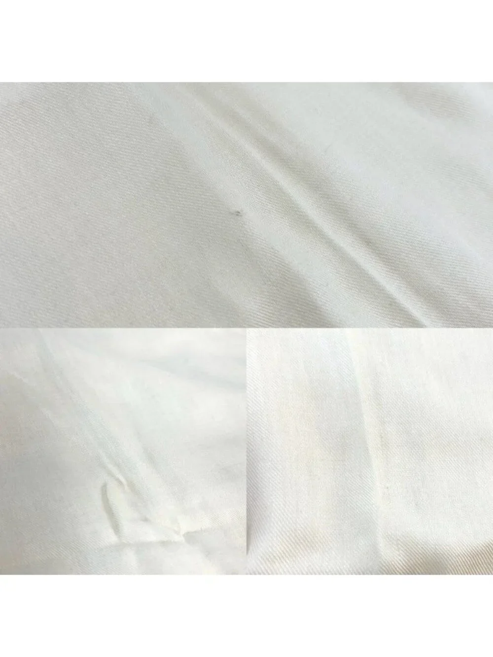 Gucci Shawl Large Guccy Fashion Item Rayon Silk White Red